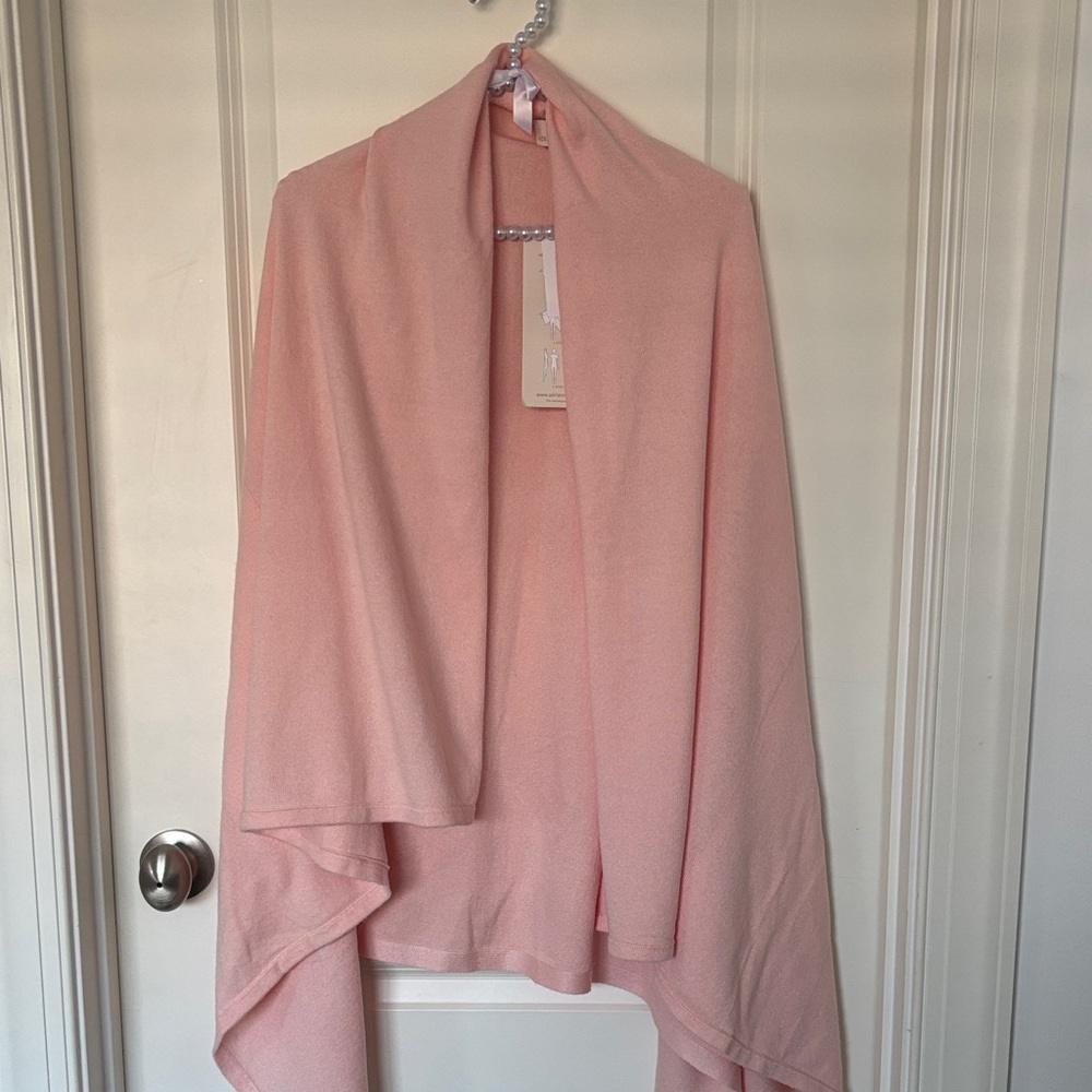 Adrianna Papell pink SHUG Wrap NWT